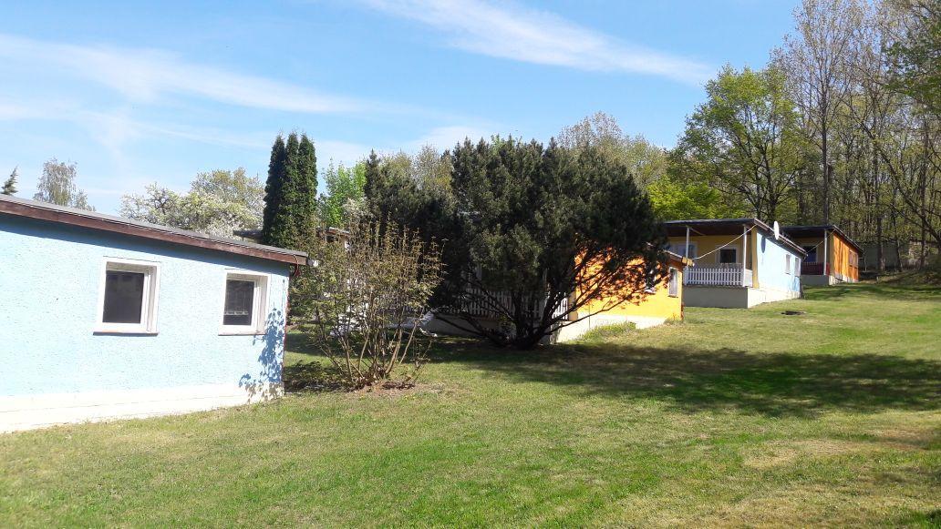 Bungalows Zur Alten Faehre Werder  Esterno foto