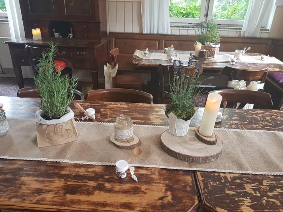 Bungalows Zur Alten Faehre Werder  Esterno foto